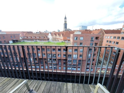 Ausblick vom Hotelbalkon