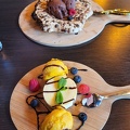 Nuvola Napoli: Cheesecake mit Mango-Eis