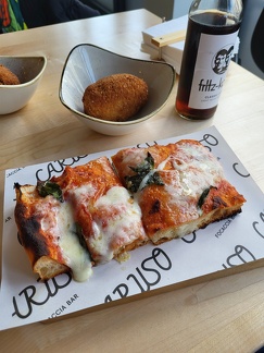 Caruso: Focaccia + Crocché