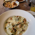Cilentano: Ravioli mit Gorgonzola-Sauce