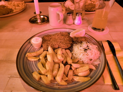 Webster Duisburg: Veganes Schnitzel