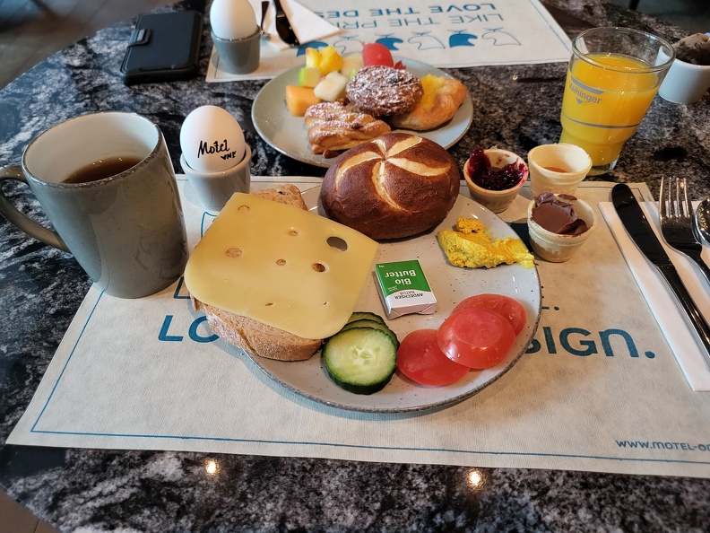Frühstück im Motel One