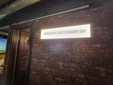 Kleinste Karaokebar Hamburgs